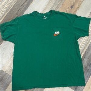 Nike Green Short Sleeve Tee